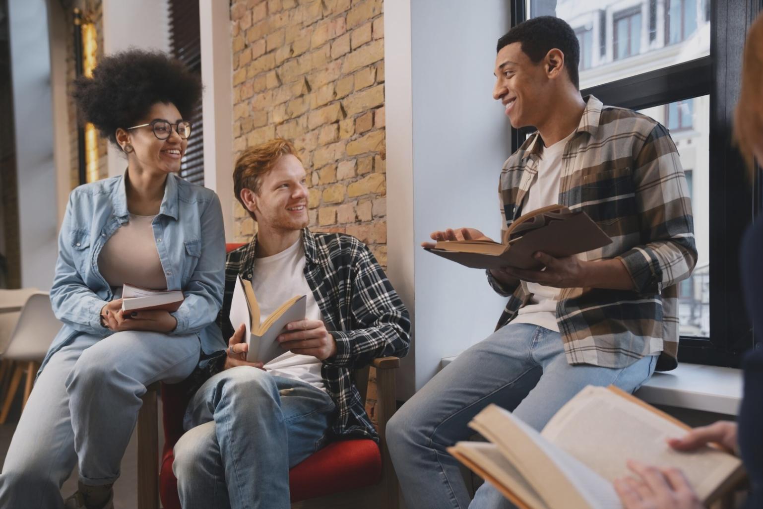 Financial planning consultation workspace with organized documents and resources